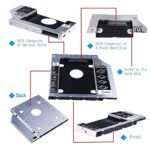 Terabyte 9.5 mm Universal Caddy for HDDSDD for CD DVD-ROM Drive Slot 2nd Hard Drive Caddy