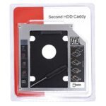 Terabyte 9.5 mm Universal Caddy for HDDSDD for CD DVD-ROM Drive Slot 2nd Hard Drive Caddy