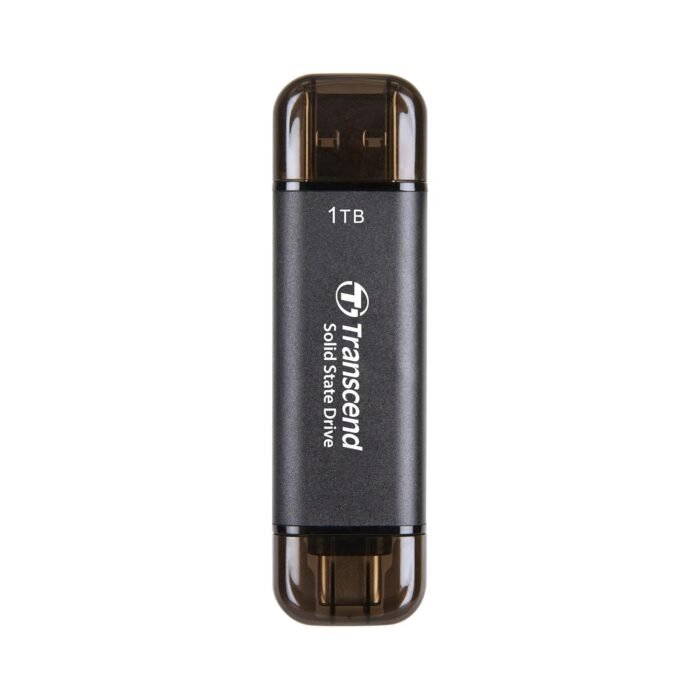 Transcend 310C 1TB Up to 1,050 MBs, USB C & USB A External Portable SSD