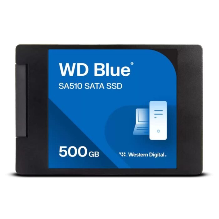 WD Blue SA510 SATA 500GB, Up to 560MBs, 2.5 Inch7 mm Internal SSD