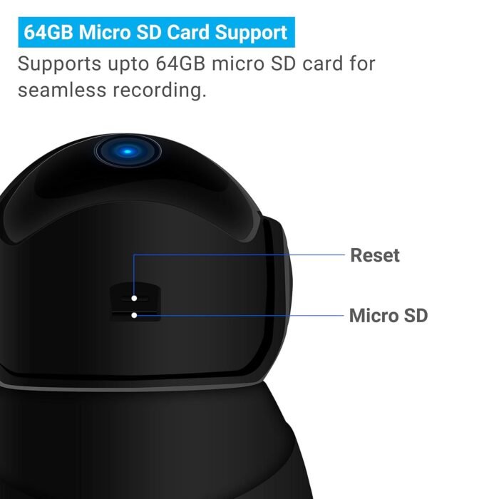 ZEBRONICS ZEB-HA2NW10M-PT-HYB Home Security Camera ZEBRONICS ZEB-HA2NW10M-PT-HYB Home Security Camera