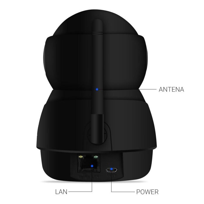 ZEBRONICS ZEB-HA2NW10M-PT-HYB Home Security Camera ZEBRONICS ZEB-HA2NW10M-PT-HYB Home Security Camera