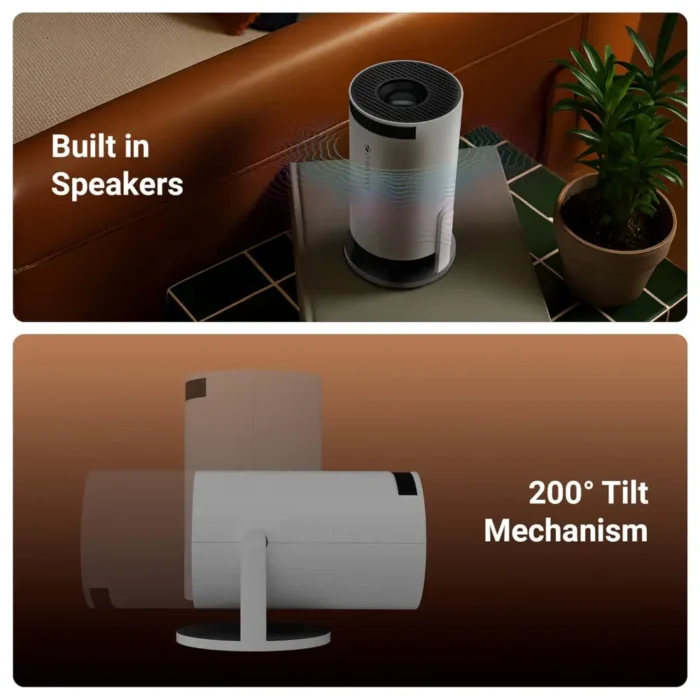 Zebronics PixaPlay 73 720p Native, Support 4K Android Smart Projector Zebronics PixaPlay 73 720p Native, Support 4K Android Smart Projector