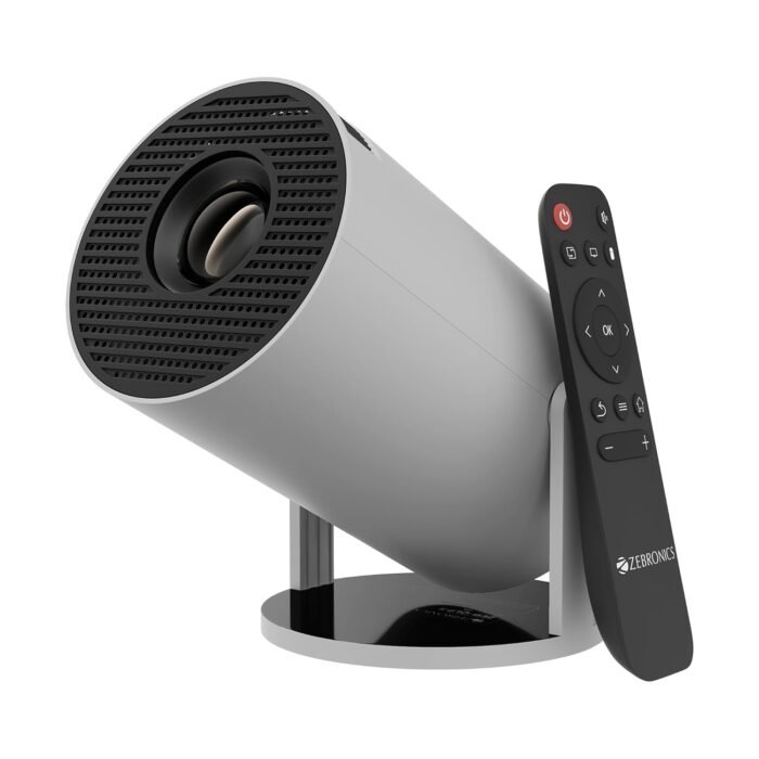 Zebronics PixaPlay 73 720p Native, Support 4K Android Smart Projector Zebronics PixaPlay 73 720p Native, Support 4K Android Smart Projector