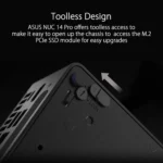 ASUS NUC 14 Pro AI-Enabled Mini PC for Commercial Use with Intel Core Ultra 3 Processors