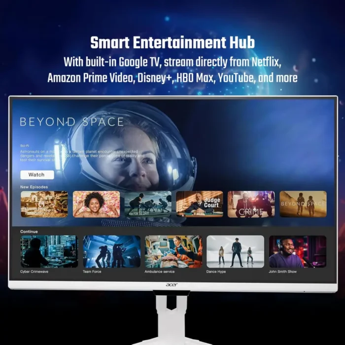 Acer GA321QU 31.5 Inch WQHD VA 180Hz Gaming Smart Monitor