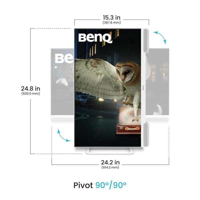 BenQ EW2790U 27 Inch 4K UHD 3840x2160 Pixels USB Type-C Entertainment Monitor
