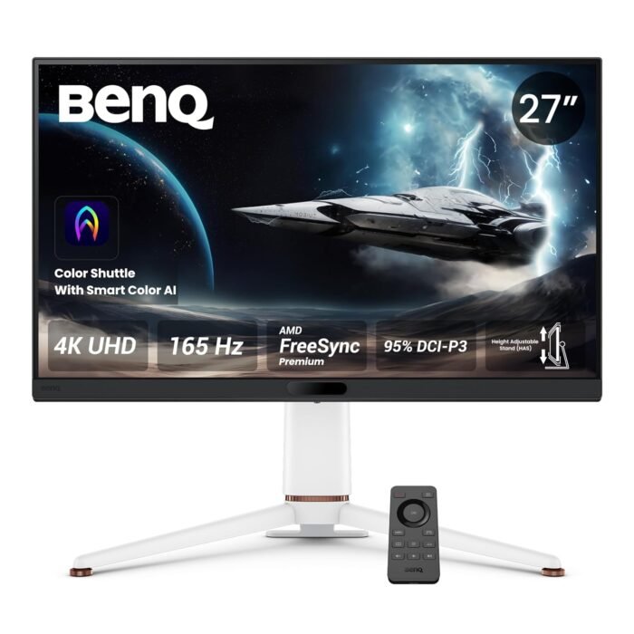 BenQ MOBIUZ EX271U 27 Inch 4K UHD 165Hz 65W USB-C Gaming Monitor BenQ MOBIUZ EX271U 27 Inch 4K UHD 165Hz 65W USB-C Gaming Monitor
