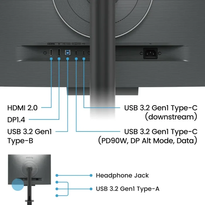 BenQ RD280UA 28.2 Inch 4K+ 3840x2560 3:2 Special Ratio 90W USB Type-C Programming Monitor BenQ RD280UA 28.2 Inch 4K+ 3840x2560 3:2 Special Ratio 90W USB Type-C Programming Monitor