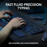 Logitech MX Keys S Combo - Performance Wireless Keyboard and Mouse with Palm Rest 3 Logitech MX Keys S Combo - Performance Wireless Keyboard and Mouse with Palm Rest, Customisable Illumination, Fast Scrolling, Bluetooth, USB C, for Windows, Linux, Chrome,