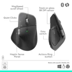 Logitech MX Master 4, Ergonomic Wireless Mouse