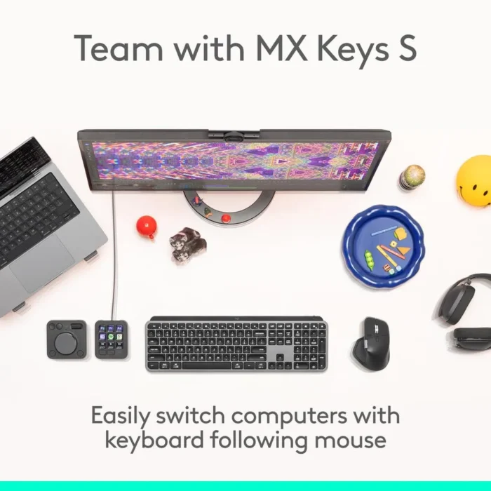 Logitech MX Master 4, Ergonomic Wireless Mouse