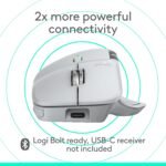 Logitech MX Master 4 for Mac, Ergonomic Bluetooth Mouse (Pale Grey) 5 Logitech MX Master 4 for Mac, Ergonomic Bluetooth Mouse