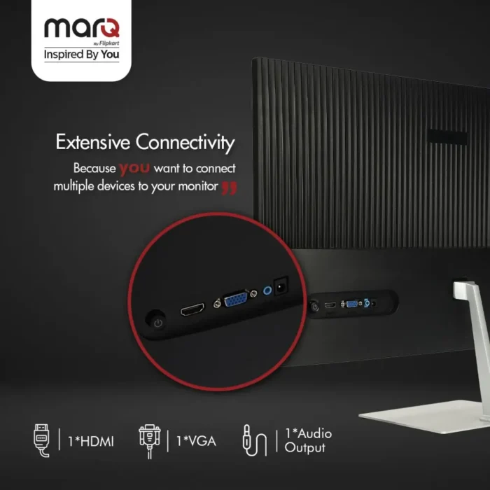 MarQ 24 inch Full HD LED Backlit VA Panel with 2 X 3W Inbuilt Speaker Monitor MarQ 24 inch Full HD LED Backlit VA Panel with 2 X 3W Inbuilt Speaker Monitor