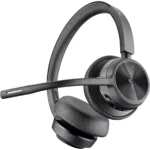 Poly Voyager 4320 UC Wireless On Ear Headphones with Boom Mic 2 Poly Voyager 4320 UC Wireless On Ear Headphones with Boom Mic