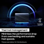 Samsung T9 2TB USB 3.2, Speed up to 2,000 MB/s Read Speed, Portable External SSD for Professional Creators 3 Samsung T9 1TB USB 3.2, Speed up to 2,000 MBs Read Speed, Portable External SSD for Professional Creators