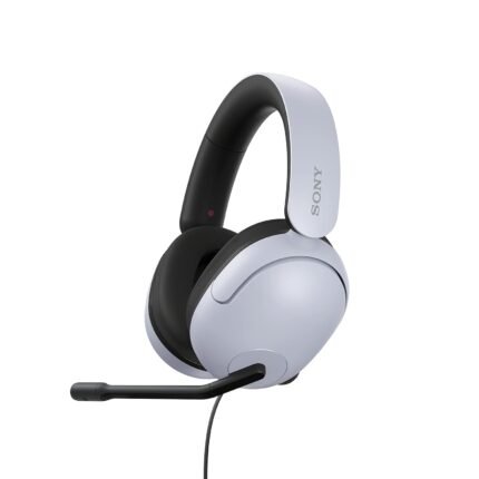 Sony INZONE H3 MDR-G300 Gaming Wired Headphone with 360 Spatial Sound and flip to Mute mic