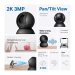 TP-Link Tapo C211 2K 3MP Home Wi-Fi Security Camera