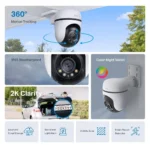 TP-Link Tapo C510W 2K 3MP 1296P Outdoor Wi-Fi Security Camera 2 TP-Link Tapo C510W 2K 3MP 1296P Outdoor Wi-Fi Security Camera