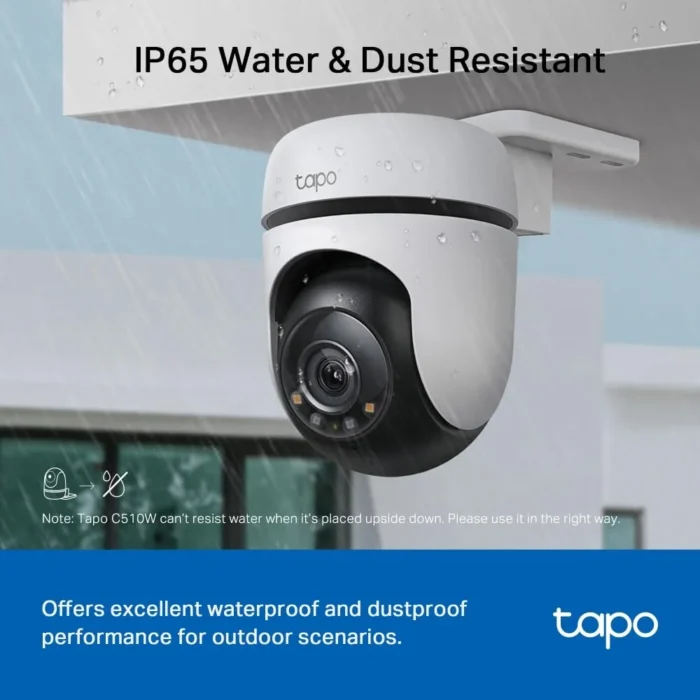 TP-Link Tapo C510W 2K 3MP 1296P Outdoor Wi-Fi Security Camera TP-Link Tapo C510W 2K 3MP 1296P Outdoor Wi-Fi Security Camera