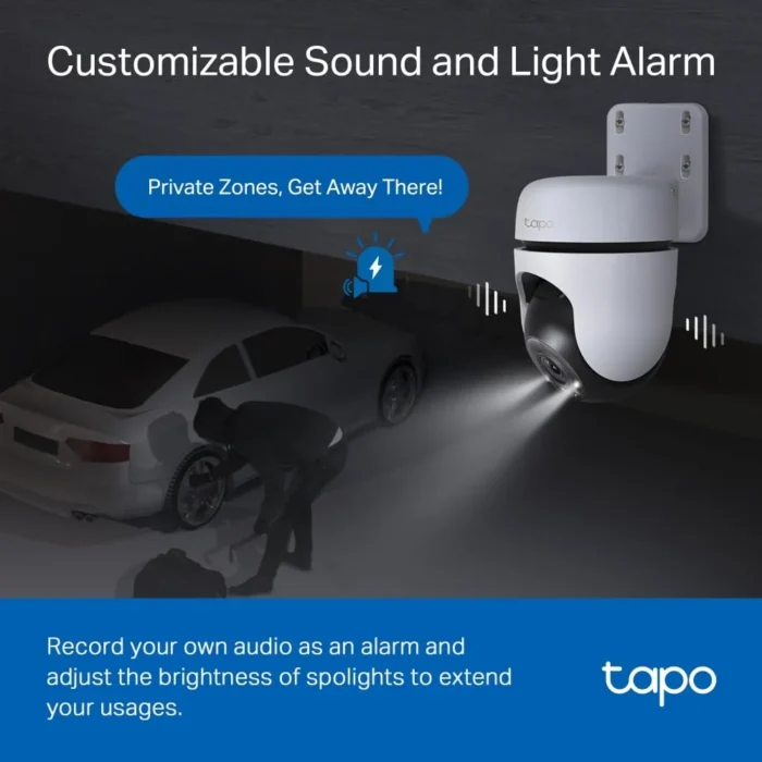TP-Link Tapo C510W 2K 3MP 1296P Outdoor Wi-Fi Security Camera TP-Link Tapo C510W 2K 3MP 1296P Outdoor Wi-Fi Security Camera