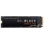 WD Black SN770 1TB Upto 5150MBs R, 4900MBs W PCIe Gen 4 NVMe M.2 (2280) Gaming SSD