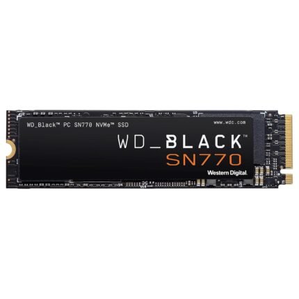 Home 1 WD Black SN770 1TB Upto 5150MBs R, 4900MBs W PCIe Gen 4 NVMe M.2 (2280) Gaming SSD