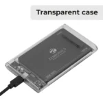 ZEBRONICS CSH01 2.5 SATA SSD Enclosure with Transparent Case 6 ZEBRONICS CSH01 2.5 SATA SSD Enclosure with Transparent Case