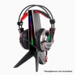 ZEBRONICS Zeb-Demon Tabletop Over Ear Gaming Wired Headphone Stand with RGB Led 2 ZEBRONICS Zeb-Demon Tabletop Over Ear Gaming Wired Headphone Stand with RGB Led