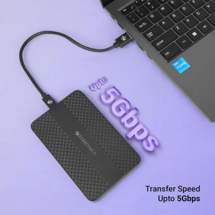 Zebronics 2.5 Inch SSD, HDD Enclosure (CSH501)