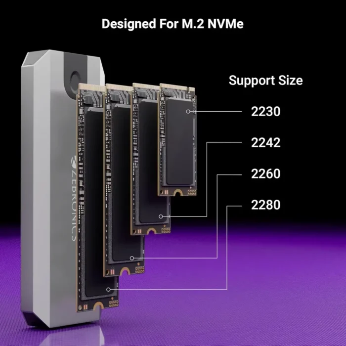 Zebronics M.2 NVMe SSD Enclosure