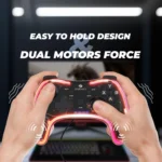 Zebronics MAX FURY Transparent RGB LED Illuminated Wired Gamepad 4 Zebronics MAX FURY Transparent RGB LED Illuminated Wired Gamepad