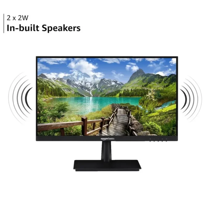 Amazon Basics 22 Inch Full HD Slim LCD Monitor With in-Built Speakers Amazon Basics 22 Inch Full HD Slim LCD Monitor With in-Built Speakers