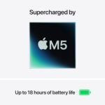 Apple 2026 MacBook Air M5 Chip, 13.6 Inch 16GB Unified Memory, 512GB SSD (Midnight, MDHE4HN/A) 2 Apple 2026 MacBook Air M5