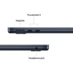 Apple 2026 MacBook Air M5 Chip, 13.6 Inch 16GB Unified Memory, 512GB SSD (Midnight, MDHE4HN/A) 4 Apple 2026 MacBook Air M5