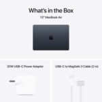 Apple 2026 MacBook Air M5 Chip, 13.6 Inch 16GB Unified Memory, 512GB SSD (Midnight, MDHE4HN/A) 5 Apple 2026 MacBook Air M5
