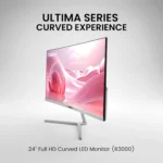 FRONTECH Ultima Series 24 Inch, Full HD, 100Hz, VA Panel Curved Monitor
