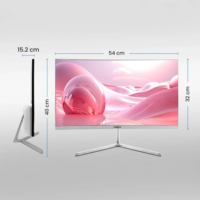 FRONTECH Ultima Series 24 Inch, Full HD, 100Hz, VA Panel Curved Monitor