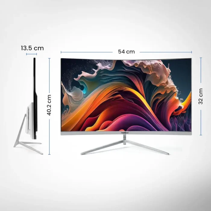 FRONTECH Ultima Series 24 Inch Full HD, Type-C Port, 120Hz Curved Monitor FRONTECH Ultima Series 24 Inch Full HD, Type-C Port, 120Hz Curved Monitor
