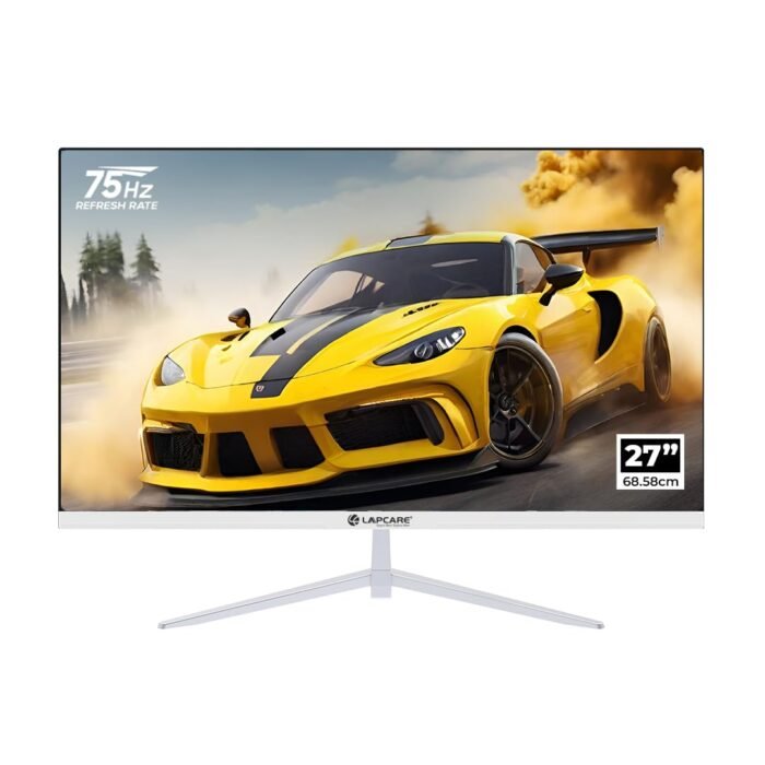 LAPCARE LM27GMWSP 27 Inch, Full HD, 75Hz, 5 MS, In-Built Speaker Gaming Monitor LAPCARE LM27GMWSP 27 Inch, Full HD, 75Hz, 5 MS, In-Built Speaker Gaming Monitor