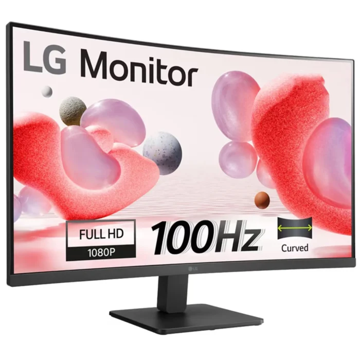 LG 32MR50C 32 Inch Full HD, 100Hz, 5ms (GtG) Curved Monitor