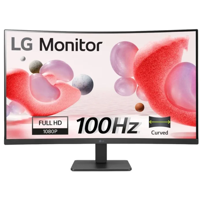 LG 32MR50C 32 Inch Full HD, 100Hz, 5ms (GtG) Curved Monitor