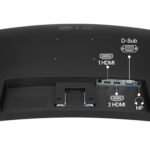 LG 32MR50C 32 Inch Full HD, 100Hz, 5ms (GtG) Curved Monitor
