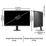 LG 32U631A 32 Inch QHD 2K IPS Panel, sRGB 99% (Typ.) HDR10, USB-C Monitor