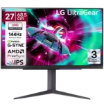 LG UltraGear 27GR93U 27 Inch UHD (3840x2160) IPS Panel 1ms, 144Hz, HDR10, Gaming Monitor 1 LG UltraGear 27GR93U 27 Inch UHD (3840x2160) IPS Panel 1ms, 144Hz, HDR10, Gaming Monitor