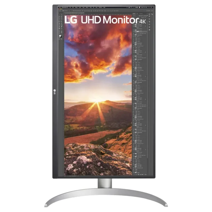 LG Ultrafine 27UP850N-W 27 Inch UHD (3840x2160) 4K IPS Panel USB Type-C Monitor