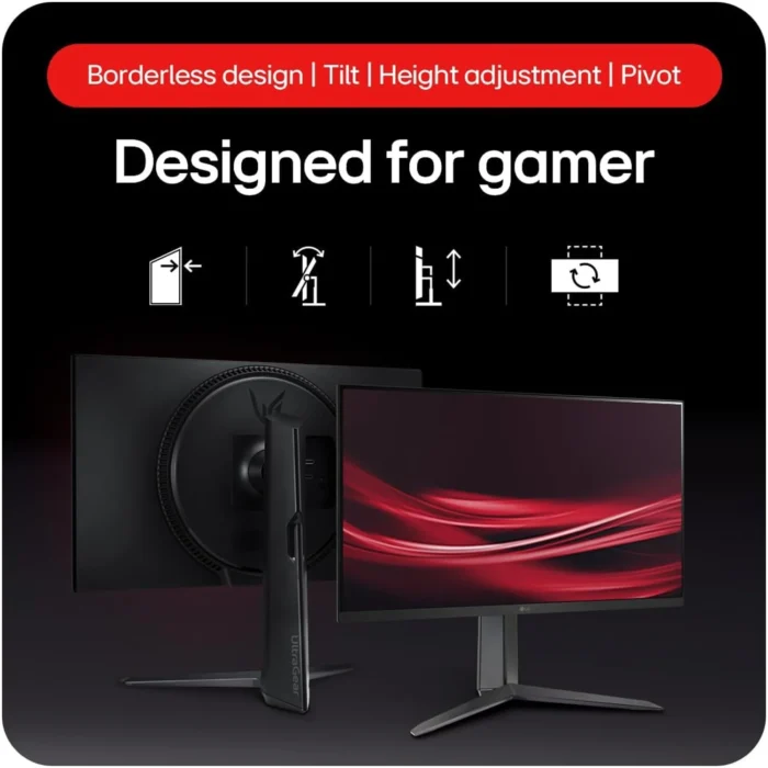 LG Ultragear 27GS65F 27 Inch Full HD IPS Panel 180Hz 1ms (GtG) HDR10 Gaming Monitor LG Ultragear 27GS65F 27 Inch Full HD IPS Panel 180Hz 1ms (GtG) HDR10 Gaming Monitor