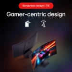 LG Ultragear 32GS60QC 32 Inch QHD (2560x1440) 2K, 180Hz, 1 MS Curved Gaming Monitor