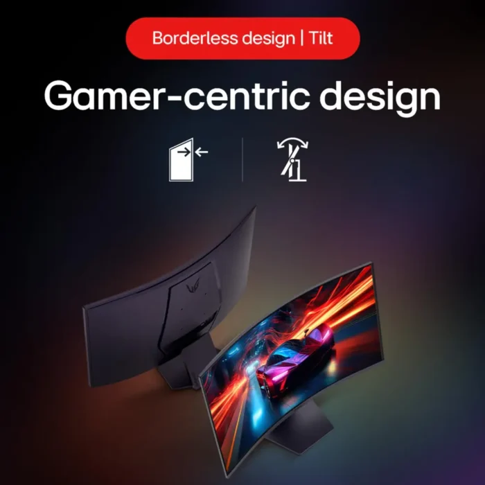 LG Ultragear 32GS60QC 32 Inch QHD (2560x1440) 2K, 180Hz, 1 MS Curved Gaming Monitor