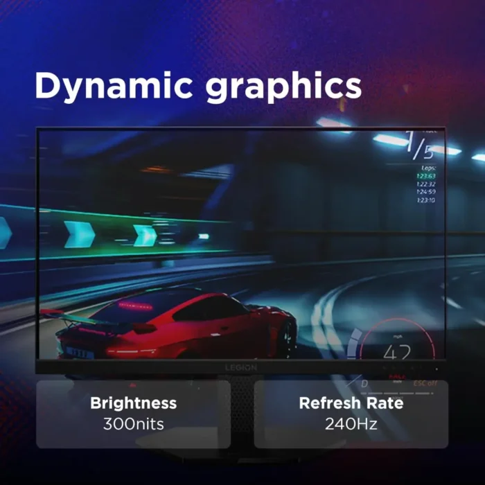 Lenovo Legion 24-10, 24 Inch IPS Full HD 240Hz, 0.5 MS, 99% sRGB, Eyesafe, Gaming Monitor Lenovo Legion 24-10, 24 Inch IPS Full HD 240Hz, 0.5 MS, 99% sRGB, Eyesafe, Gaming Monitor